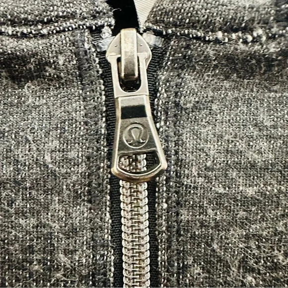 Lululemon Athletica Gray Zippered Hooded Jacket - Picture 5 of 12
